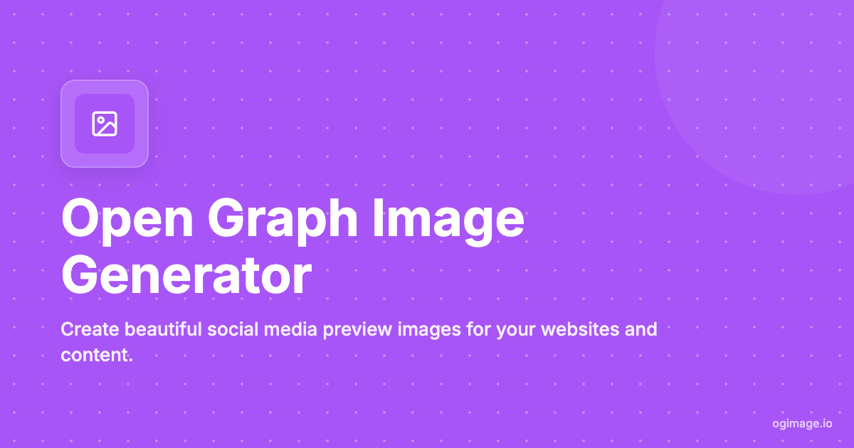 Free OG Image Generator - Create Open Graph Images Online